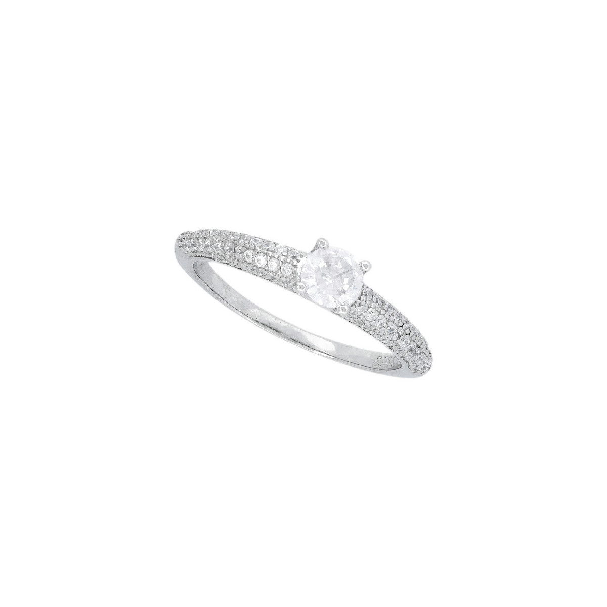 SORTIJA SOLITARIO CZ EN BRAZO - SO1729R