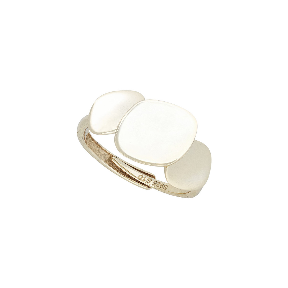 SORT. 3 PIEZAS OVAL LISAS BRILLO ABIERTO - SO1738CH