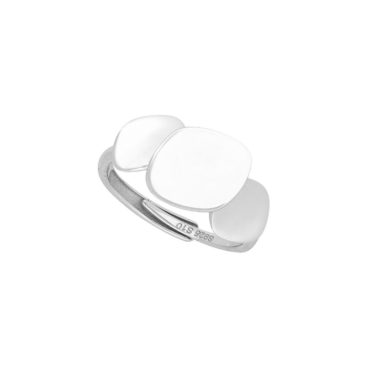 SORT. 3 PIEZAS OVAL LISAS BRILLO ABIERTO - SO1738R