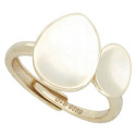 SORT. 2 PIEZAS OVAL BRILLO LISO ABIERTA - SO1739CH