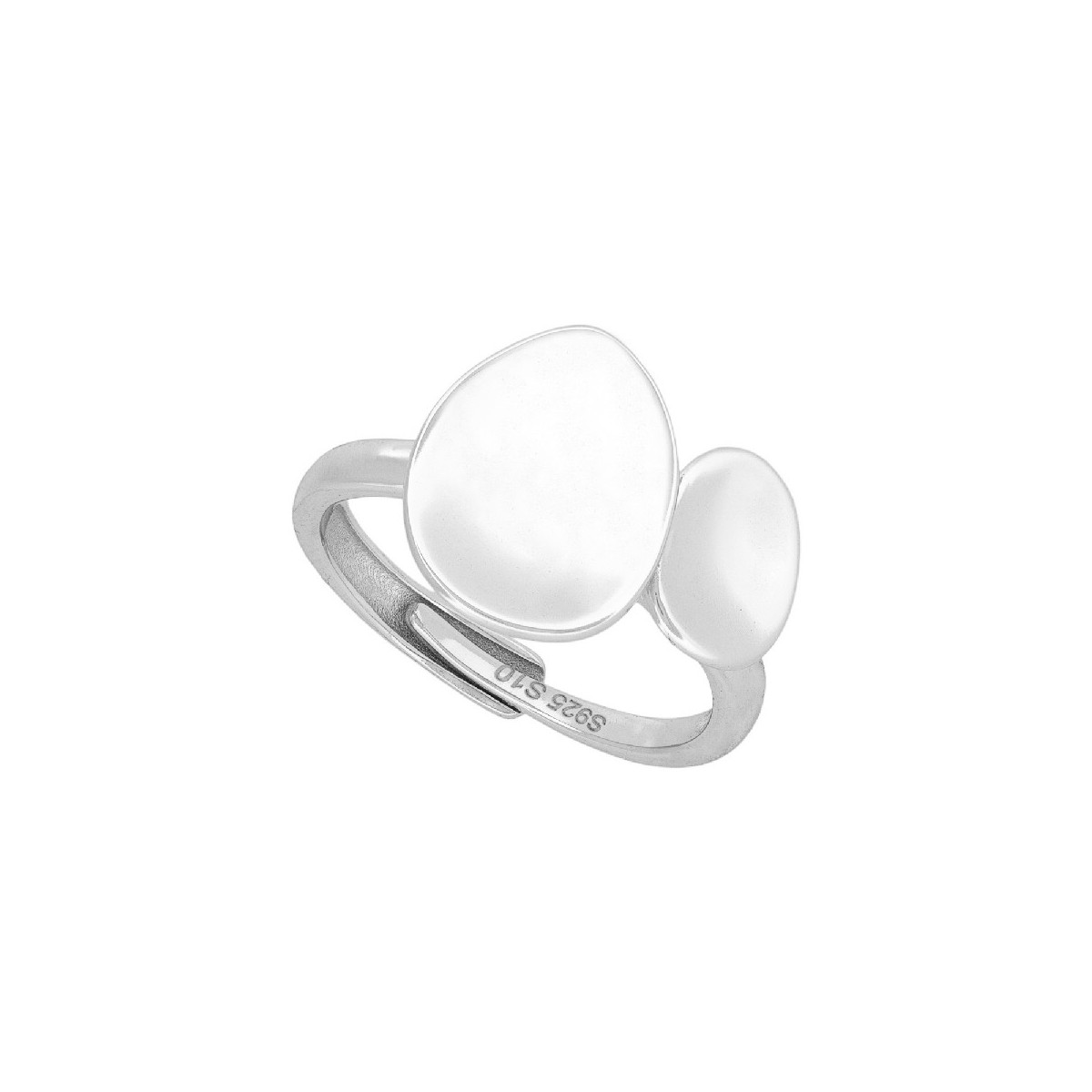 SORT. 2 PIEZAS OVAL BRILLO LISO ABIERTA - SO1739R