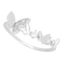 SORTIJA MARIPOSAS CON CZ ABIERTA - SO1722R