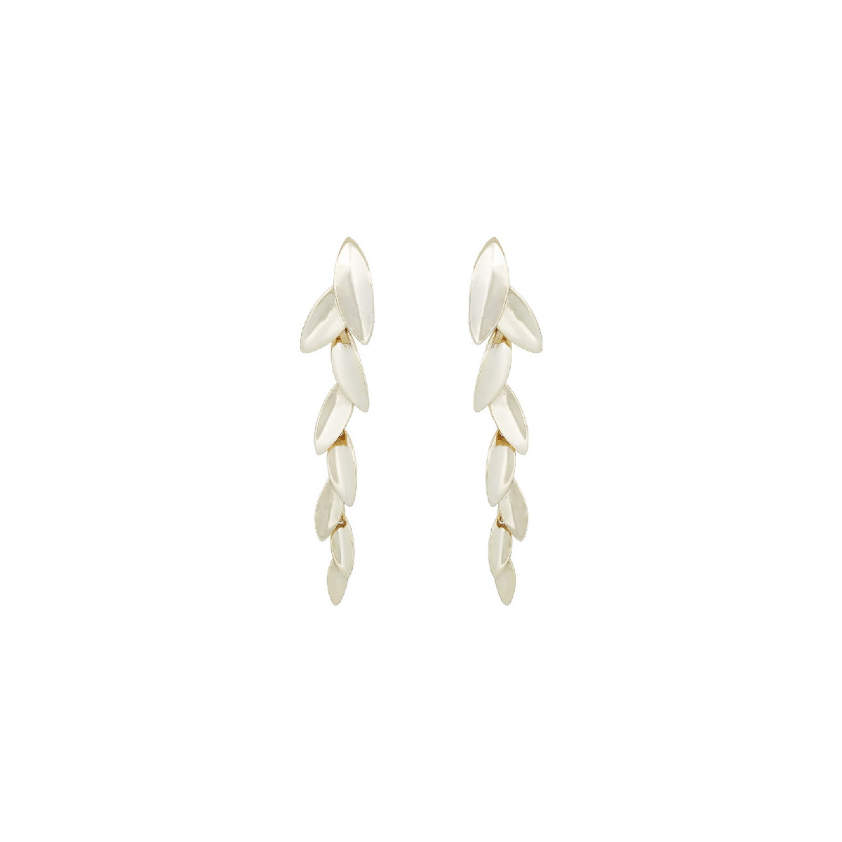 PEND. LARGO HOJAS MOVILES LISAS BRILLO - PE7042CH