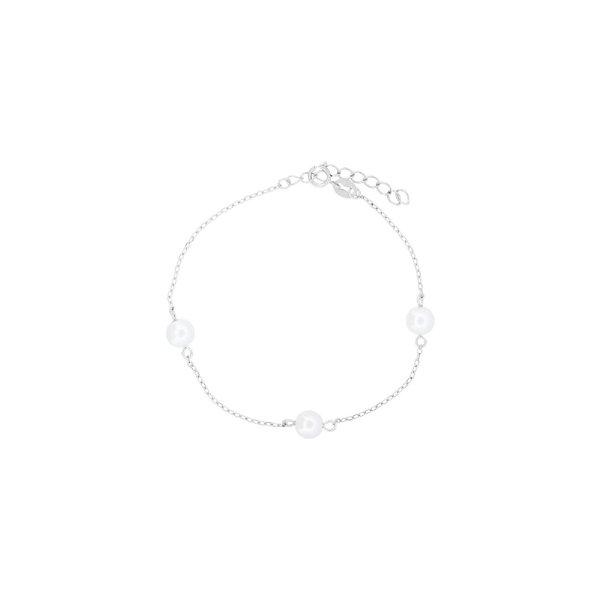 PULSERA 3 PERLAS DE 6 MM - PU5954R