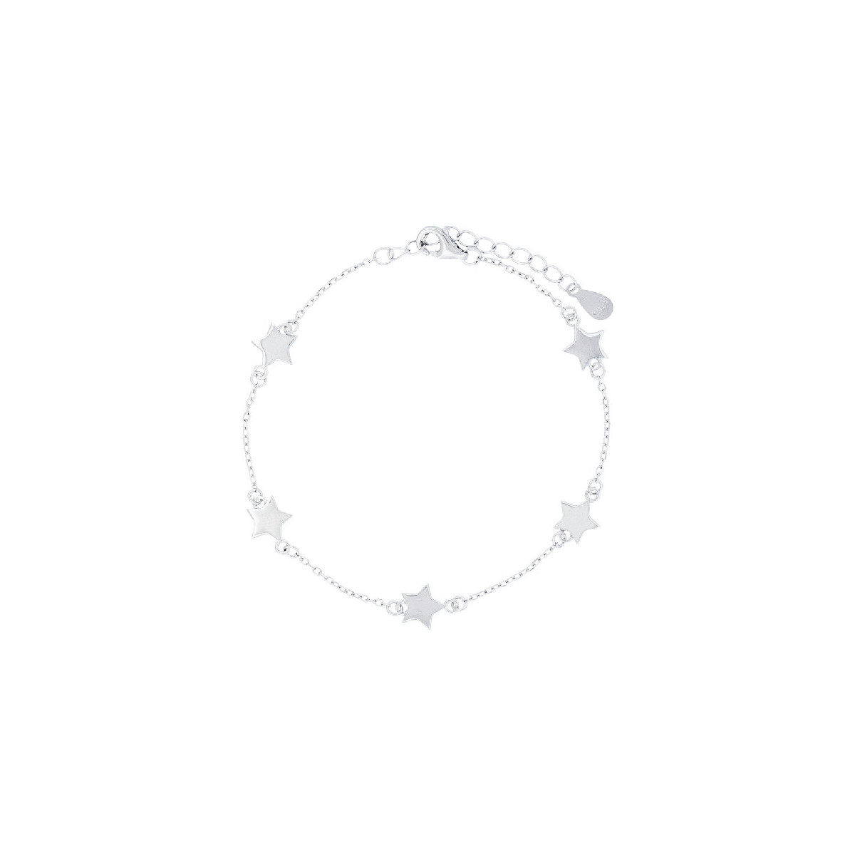 PULSERA 5 ESTRELLAS LISAS - PU5955R