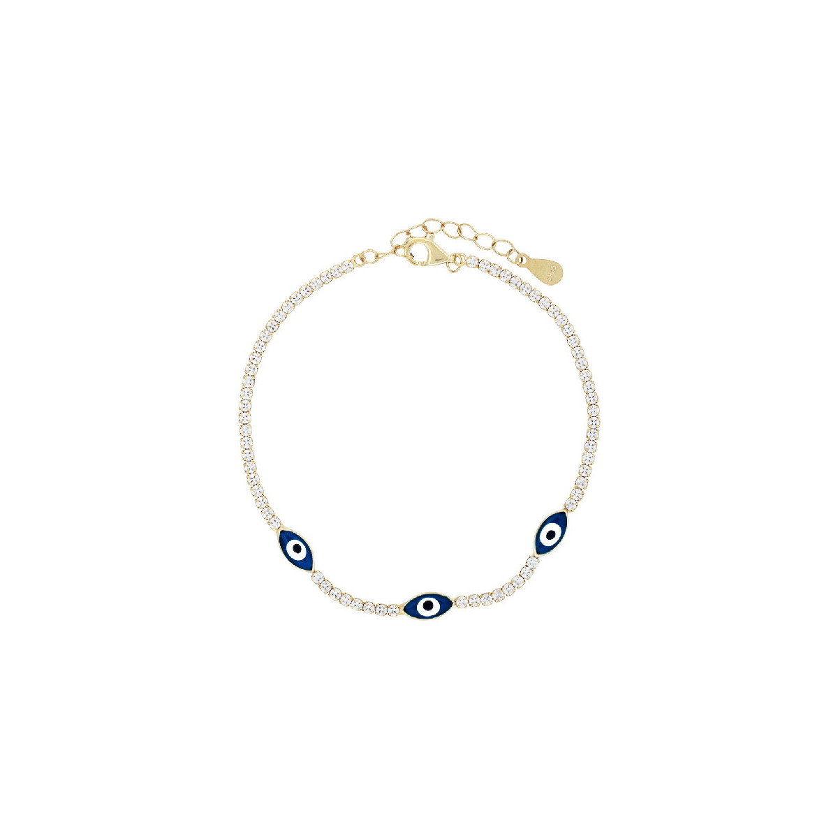 PUL. CZ CON 3 OJOS TURCOS - PU5935CH