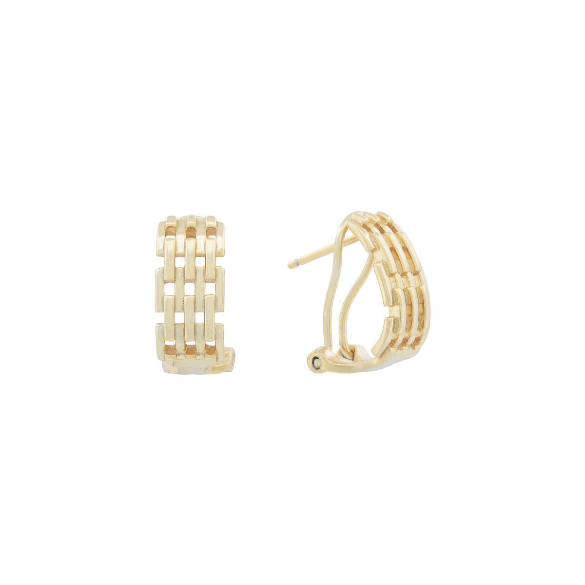 PEND. OMEGA PLATA LISA CALADO - PE7054CH