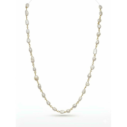 GARG. PERLA NATURAL BARROCA EN LINEA - GA1964CH