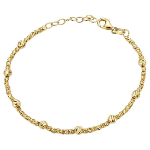 PULSERA BOLITAS FACETADAS - PU6021CH