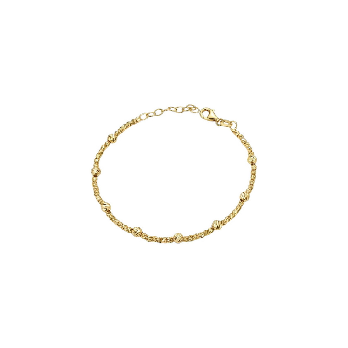 PULSERA BOLITAS FACETADAS - PU6021CH