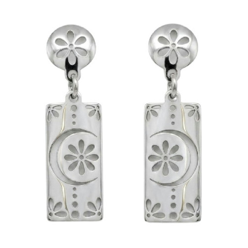 PENDIENTE FORMA RECTANGULAR CALADO - PE7091R