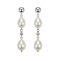 PEND. 2 PERLAS NATURALES + BOLA - PE7089R