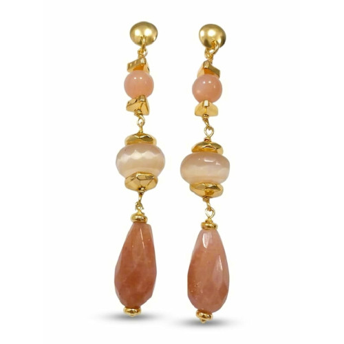 PE. CIRCULO+BOLA+DONUT+LAGRIMA FACETADA - PE7078CH