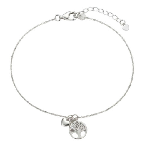 PUL. ARBOL VIDA + CORAZON + CZ - PU6014R