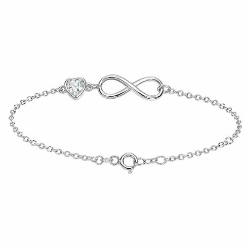 PUL. INFINITO + CZ FORMA CORAZON - PU6036R