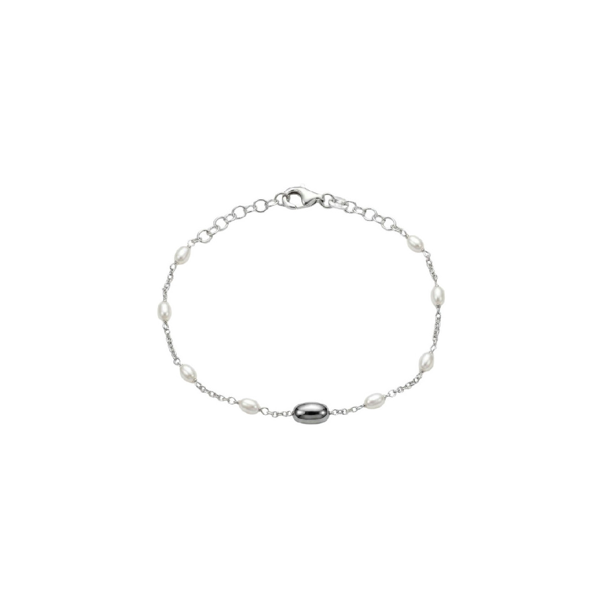 PUL. OVAL + PERLAS EN LINEA - PU6048R