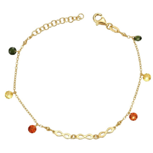 PUL. INFINITOS CON CZ COLORES - PU6051CH