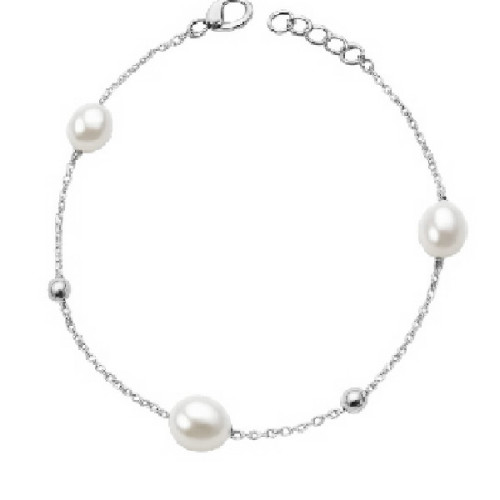 PUL. 3 PERLAS NATURALES + 2 BOLAS - PU5978R