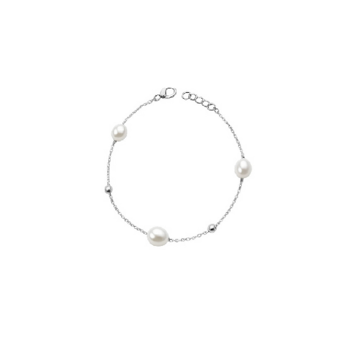 PUL. 3 PERLAS NATURALES + 2 BOLAS - PU5978R