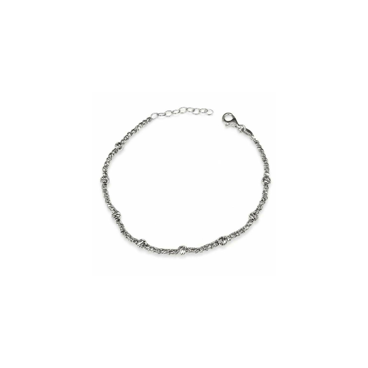 PULSERA BOLITAS FACETADAS - PU6021R