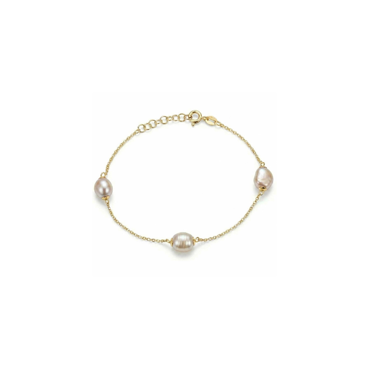 PUL. 3 PERLAS NATURALES EN LINEA - PU5977CH