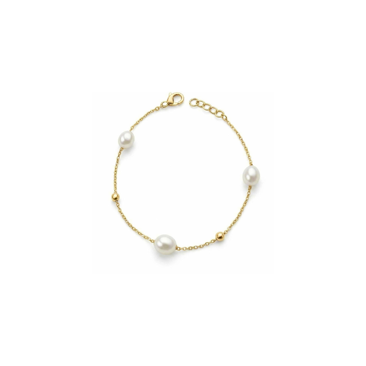 PUL. 3 PERLAS NATURALES + 2 BOLAS - PU5978CH