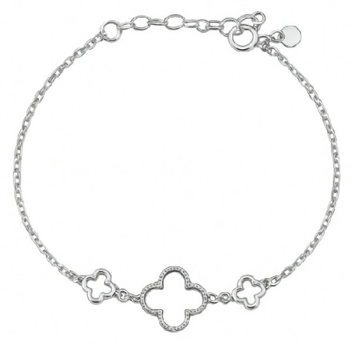 PUL. TREBOL LABRADO CALADO + 2 LISOS - PU6047R