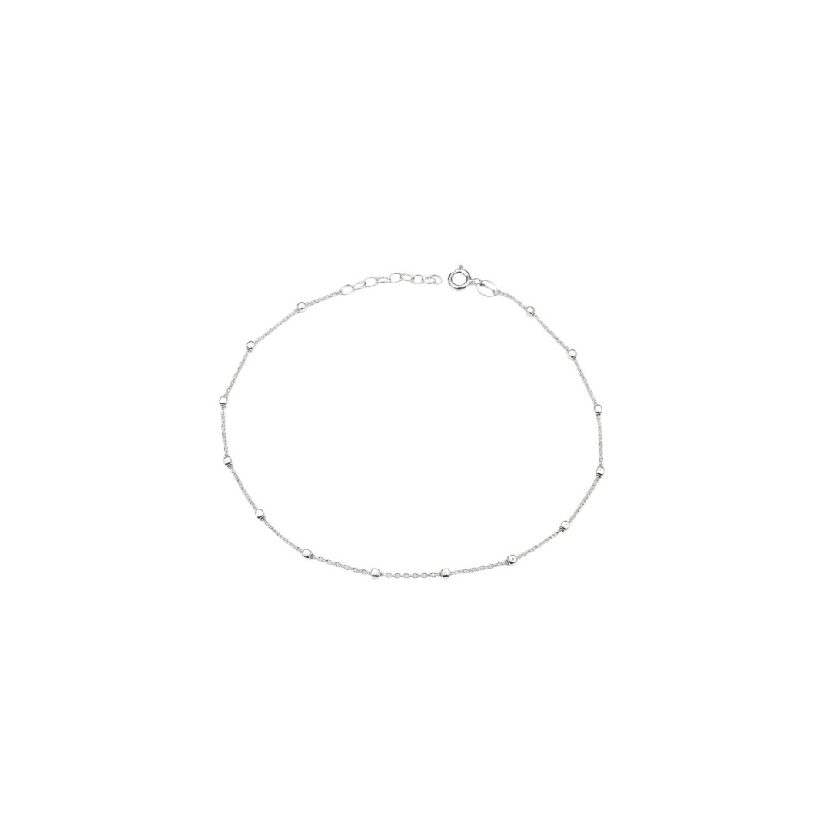 TOBILLERA CADENA CUADRADOS - PU6058RT