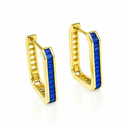 P. ARO RECTANGULAR CON CZ BAGUETTE - PE6439CH/03