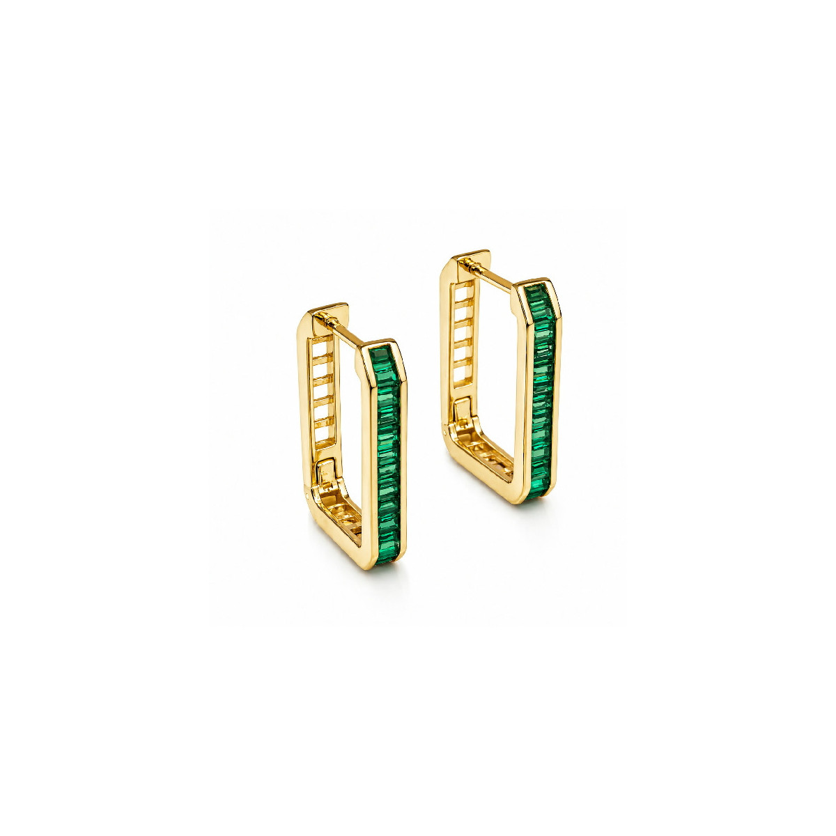 P. ARO RECTANGULAR CON CZ BAGUETTE - PE6439CH/16