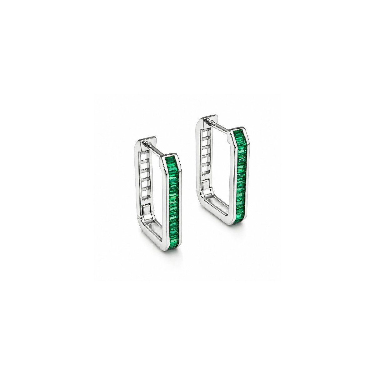P. ARO RECTANGULAR CON CZ BAGUETTE - PE6439R/16