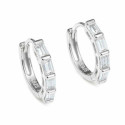 PENDIENTE ARO CZ RECTANGULARES 12 MM - PE7101R