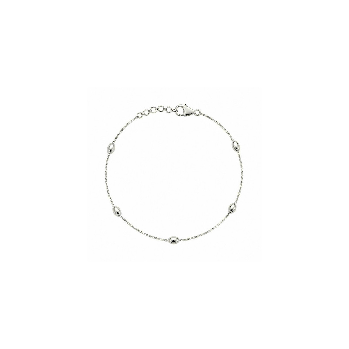 PULSERA 5 OVALES EN LINEA - PU5983R