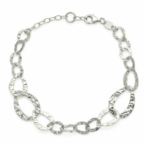 PULSERA ESLABON LAGRIMA MARTELE - PU5982R