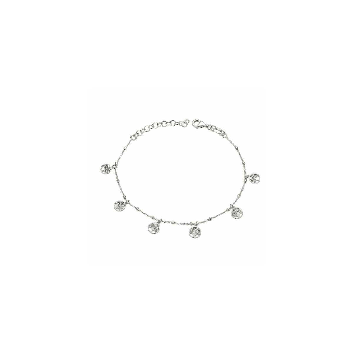 PUL. CADENA BOLITAS + 6 ARBOL VIDA - PU5993R