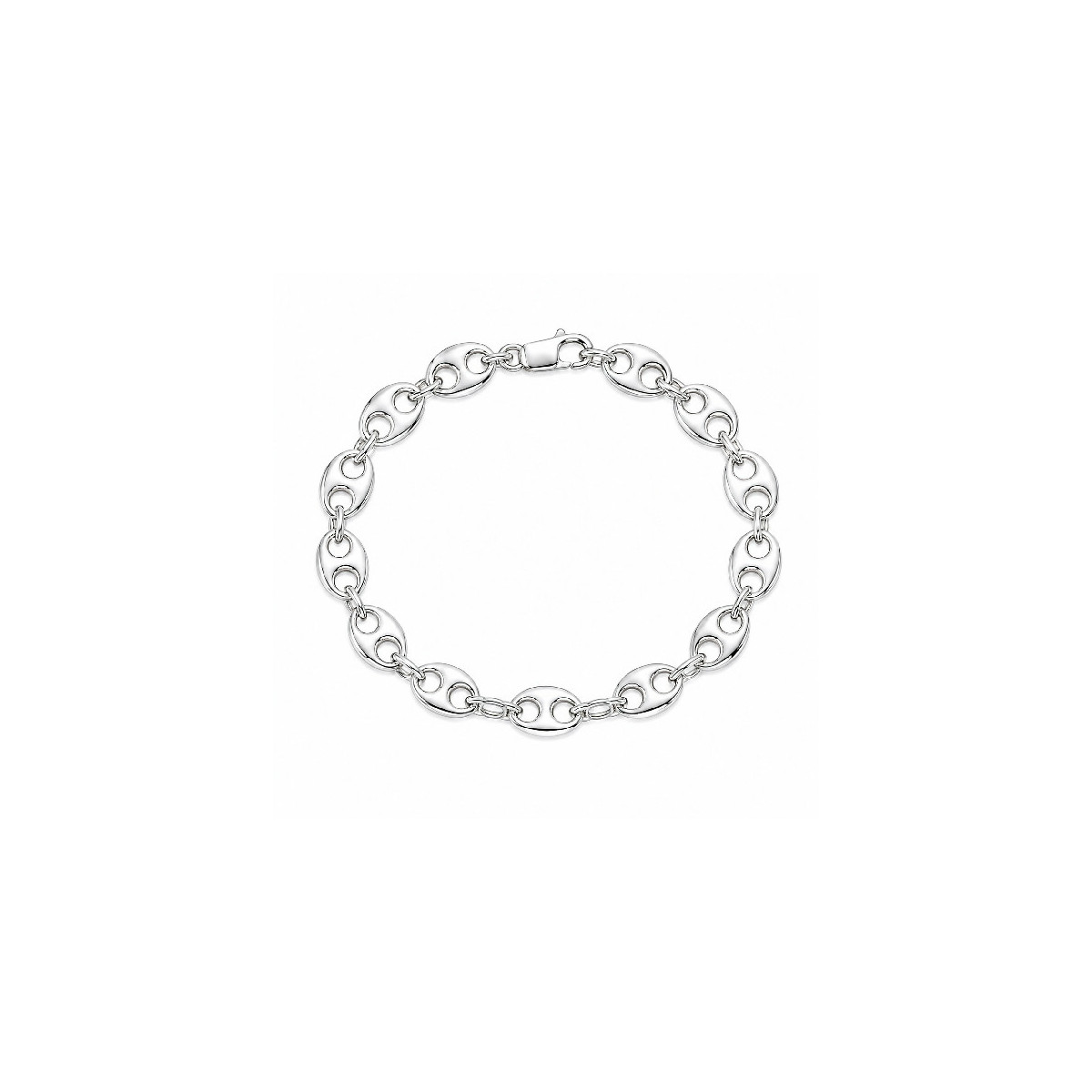 PULSERA 13 CALABROTES 19 CM RODIO - PU3066R