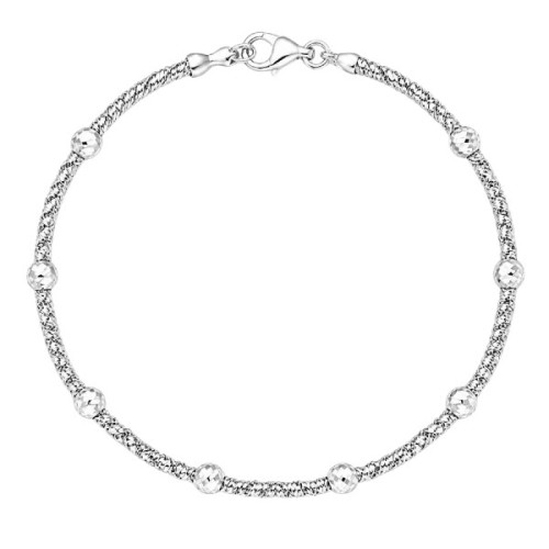 PULSERA BOLITAS FACETADAS - PU6021R