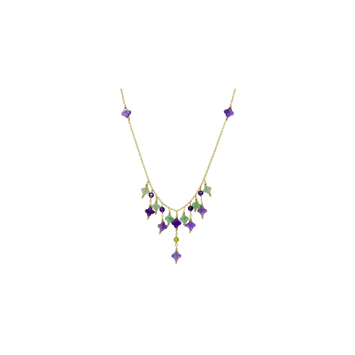 GARG. CADENA CON TREBOLES COLGANDO - GA1951CH