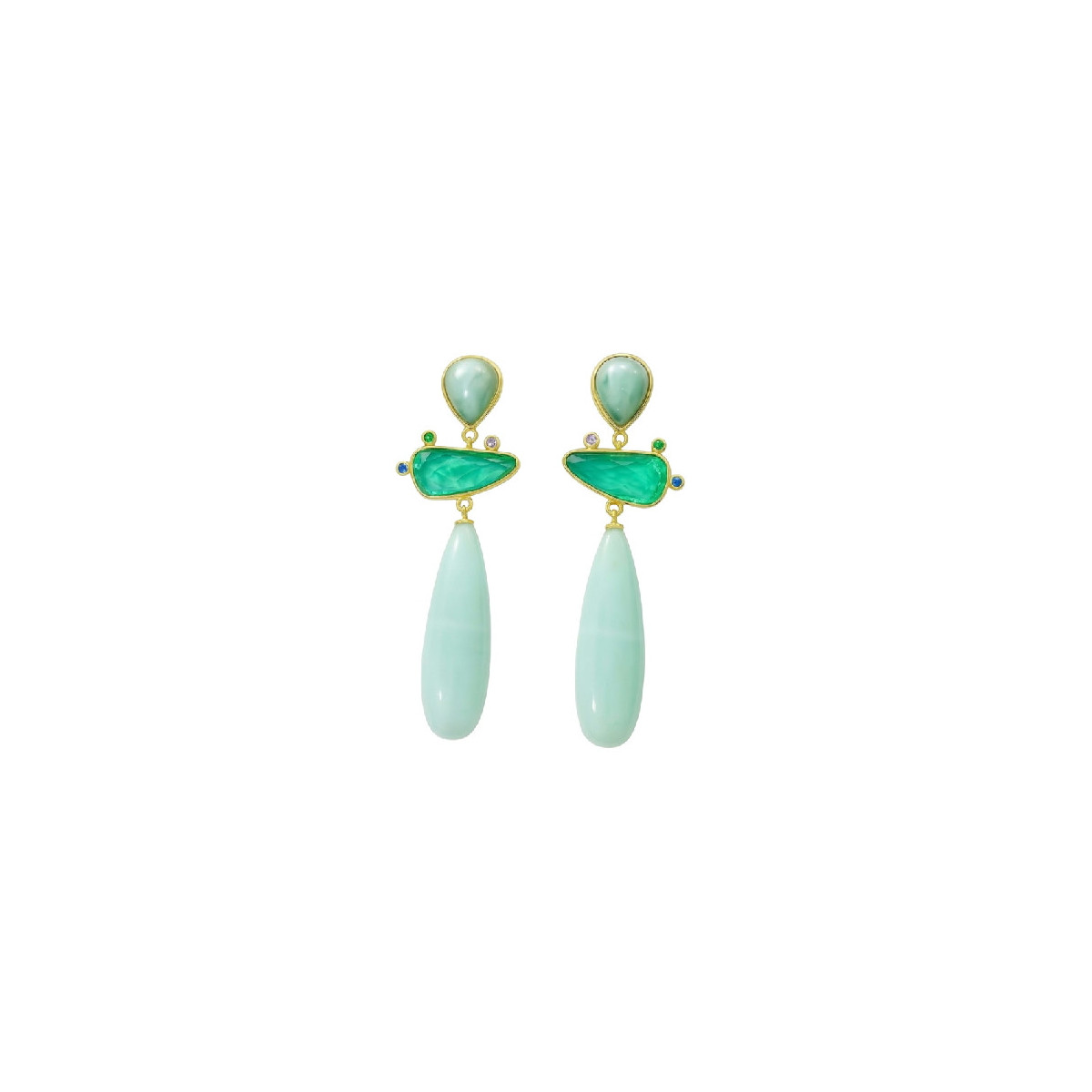 PE. PIEDRAS AMAZONITA GLASS AMAZONITA - PE6946CH/23