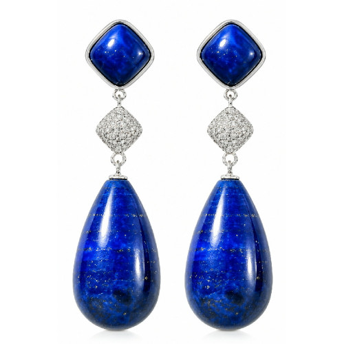 PE. SODALITA CZ LAPIZLAZULI - PE6947R/19