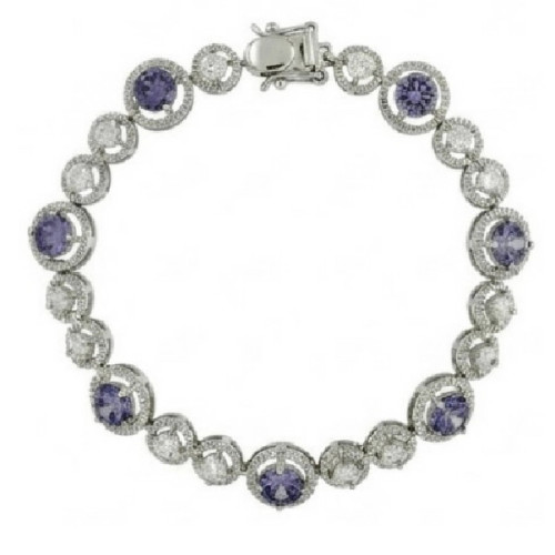 PULSERA CIRCULOS CIRCONITAS - PU3837/01