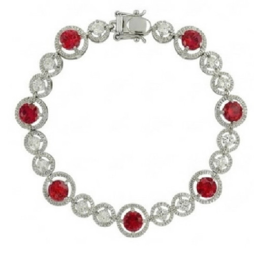 PULSERA CIRCULOS CIRCONITAS - PU3837/13