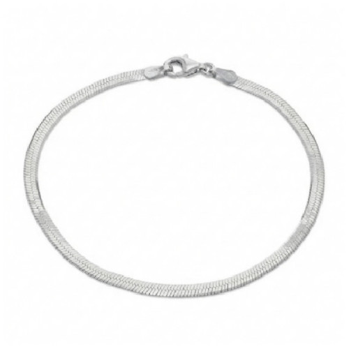 PULSERA PLANA 3MM RODIO - PU4988R