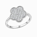 SORTIJA FLOR CZ RODIO - SO1178/04 SORTIJA FLOR CZ RODIO - SO1178/04