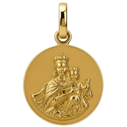 MEDALLA VIRGEN DEL CARMEN LISA 15MM - CO3043CH