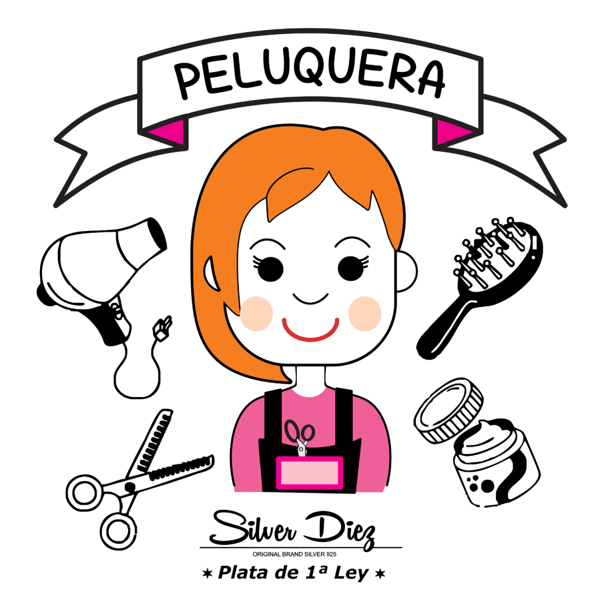PULSERA DE LA PELUQUERA RODIO - PU4777
