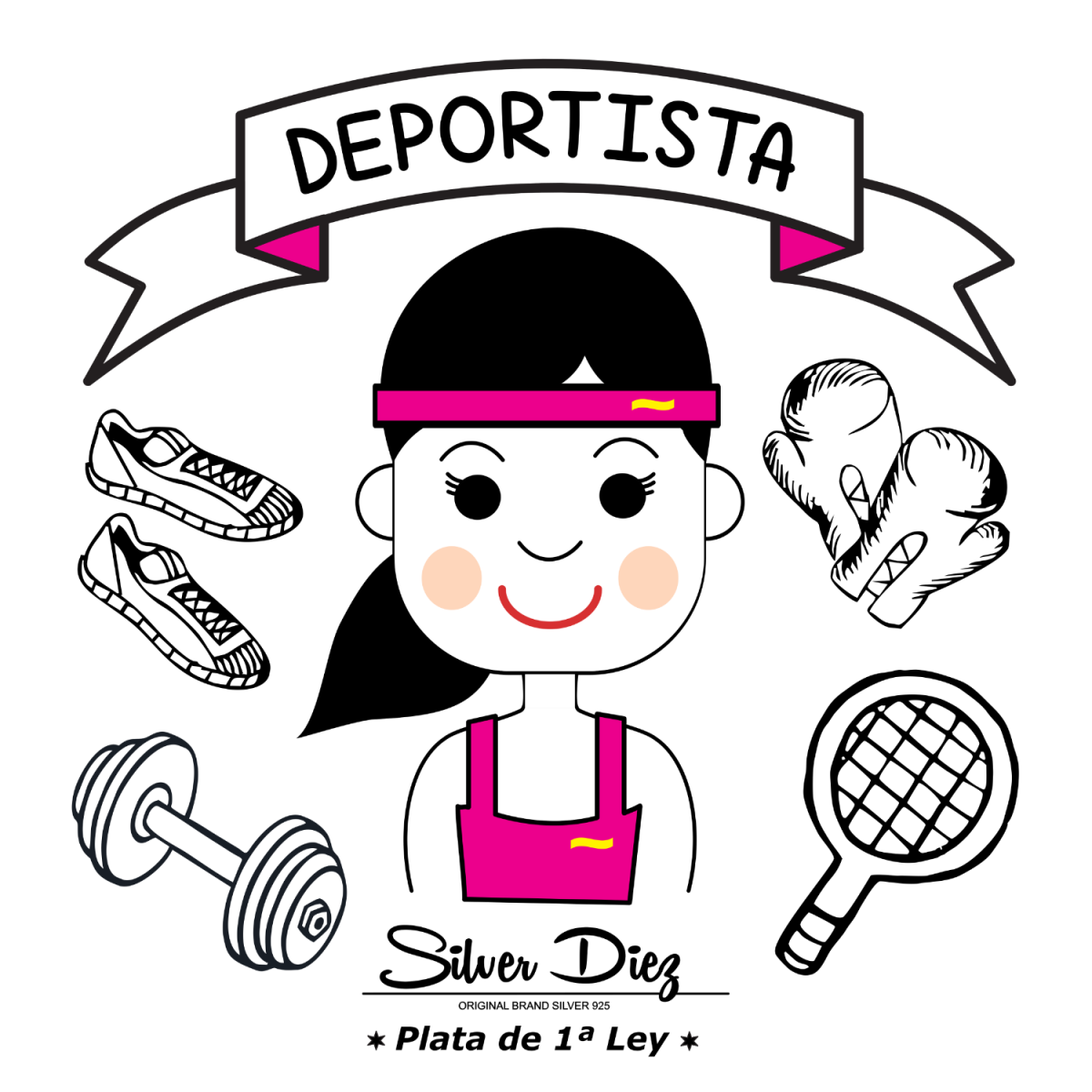 PULSERA DE LA DEPORTISTA RODIO - PU4797