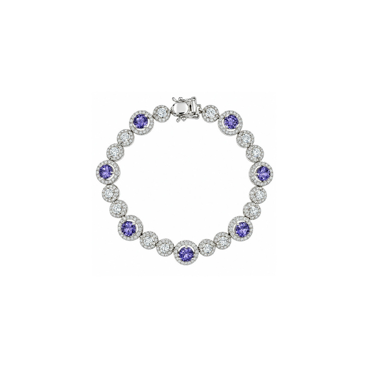 PULSERA CIRCULOS CIRCONITAS - PU3837/01