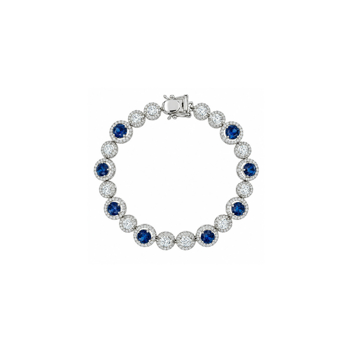 PULSERA CIRCULOS CIRCONITAS - PU3837/03