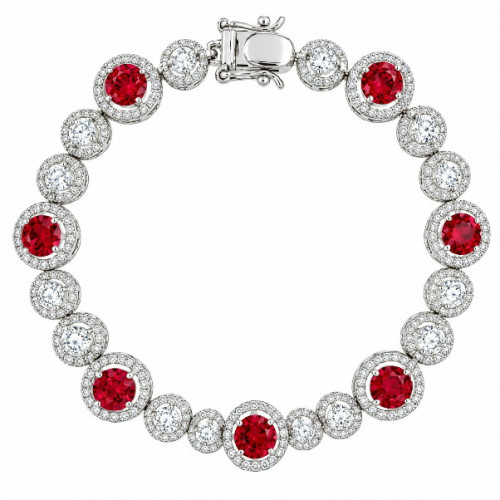 PULSERA CIRCULOS CIRCONITAS - PU3837/13
